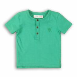 Minoti Fiúk shirt rövid ujjú, minoti, 1henley 5, zöld - 140/146 | 10/11év méret