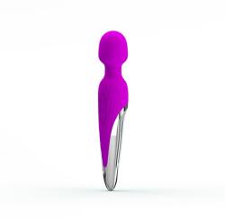 Pretty Love Vibrator Masaj Nathaniel 7 Moduri Vibratii&5 Intensitati Viteza Silicon USB Mov 26 cm Vibrator