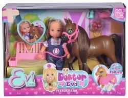Simba Toys Doktor Évi baba lovas játékszett - Welcome Horse
