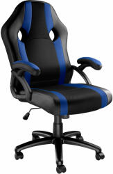 tectake 403491 goodman irodai szék - fekete/kék