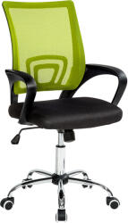 tectake 401790 marius irodai szék - fekete/zöld