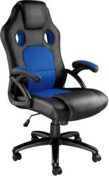 tectake 403466 tyson irodai szék - fekete/kék