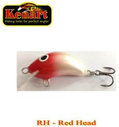 Kenart Vobler KENART Hunter Floating, 3cm/2.5gr, RH, Red Head (HU3F-RH)