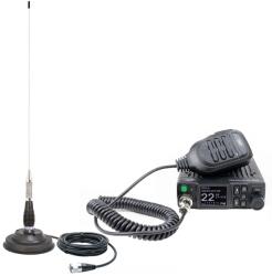 PNI Pachet statie radio CB PNI Escort HP 8900 ASQ, 12-24V + antena CB PNI ML100 cu baza magnetica (PNI-PACK111) Statii radio