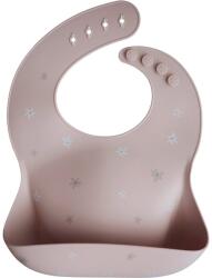 Mushie Silicone Baby Bib bavețică Daisy 1 buc Bavata