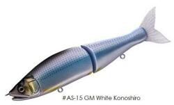 Gan Craft Vobler GAN CRAFT Jointed Claw 178 F, 17.8cm, 56g, culoare AS-15 GM White Konoshiro (gancraft-00458)
