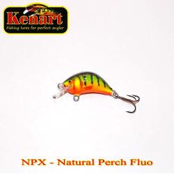 Kenart Vobler KENART Hunter Floating, 2cm/1.5gr, NPX, Natural Perch Fluo (HU2F-NPX)