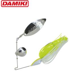Damiki Spinnerbait DAMIKI M. T. S. 7.1g (1/4oz), culoare 010 Chartreuse / White (DMK-MTS7-010)