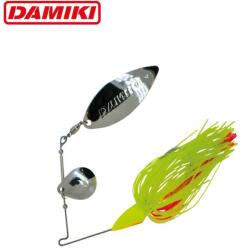 Damiki Spinnerbait DAMIKI M. T. S. 7.1g (1/4oz), culoare 009 Chartreuse / Red (DMK-MTS7-009)