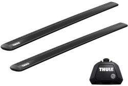 Thule Bare transversale Thule Evo Raised Rail Wingbar Evo Black pentru VW T-Roc 5 usi SUV, model 2018+, prindere pe bare longitudinale (SistemBare28869)