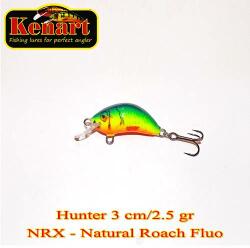 Kenart Vobler KENART Hunter Floating, 3cm/2.5gr, NRX, Natural Roach Fluo (HU3F-NRX)