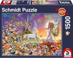 Schmidt Spiele Puzzle Schmidt din 1500 de piese - O lume magica (58994) Puzzle