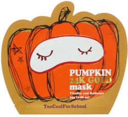 Too Cool For School Mască nutritivă cu extract de dovleac și aur - Too Cool For School Pumpkin 24k Gold Mask 25 g Masca de fata