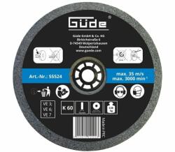 GÜDE Disc abraziv pentru polizor de banc Gude 55524, O125x16x20 mm, granulatie K60 (GUDE55524)