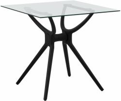 Fromm & Starck Asztal - négyzet - 80 x 80 cm - üveglap (STAR_DESK_35)