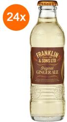 Franklin and Sons Set 24 x Bere cu Ghimbir Franklin & Sons, Ginger Ale, 200 ml