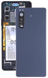 tel-szalk-19296645 Sony Xperia 5 II kék akkufedél, hátlap, hátlapi kamera lencse (tel-szalk-19296645)