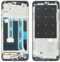  tel-szalk-19296746 Oppo A15 fekete előlap LCD keret, burkolati elem (tel-szalk-19296746)