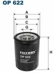 FILTRON Filtru ulei FILTRON OP 622 (OP 622) - automobilus
