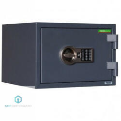 KRONBERG Seif certificat antifoc antiefractie Kronberg FireProfi30 electronic 296x430x365mm EN14450/EN15659/60P