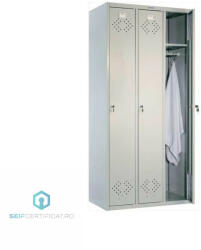 Kronberg Vestiar metalic Kronberg LINE IVT-31/3 usi cheie 1830x850x500 mm