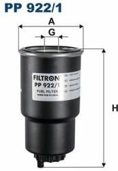 FILTRON filtru combustibil FILTRON PP 922/1 (PP 922/1) - automobilus