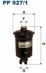 FILTRON filtru combustibil FILTRON PP 927/1 (PP 927/1) - automobilus