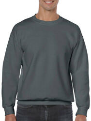 Gildan Uniszex Pulóver Hosszú ujjú Gildan Heavy Blend Adult Crewneck Sweat - L, Szénszürke