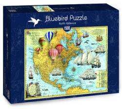 Bluebird Puzzle North America 1500 db-os (70486)