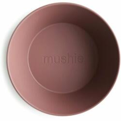  Mushie Round Dinnerware Bowl tál Woodchuck 2 db