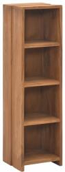 vidaXL Bibliotecă, 30x30x110 cm, lemn masiv de tec (326126)