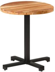 vidaXL Masă de bistro, Ø70x75 cm, lemn masiv de acacia, rotundă (320279)