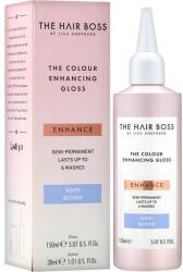 The Hair Boss Amplificator de culoare, pentru tonuri deschise - The Hair Boss Colour Enhancing Gloss White Blond 150 ml