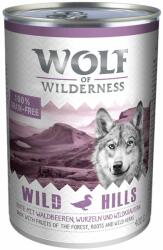 Wolf of Wilderness Wolf of Wilderness Pachet economic Adult 24 x 400 g - Wild Hills Rață