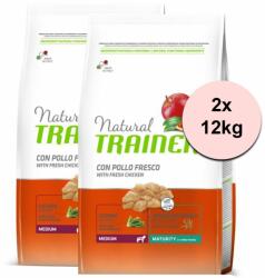 TRAINER - NOVA FOODS Trainer Natural Medium Maturity Fresh Chicken 2 x 12 kg