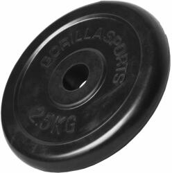 Gorilla Sports Súlytárcsa 2, 5 kg öntöttvas gumírozott (100545-00008-0007)