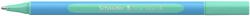 Schneider Golyóstoll, 0, 7 mm, kupakos, SCHNEIDER „Slider Edge XB Pastel, menta (TSCSLEXBPM)