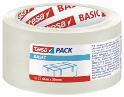 tesa Csomagolószalag, 50 mm x 66 m, TESA „Basic, átlátszó (TESCS58570)