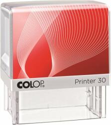 COLOP Bélyegző, COLOP „Printer IQ 30 fehér ház - fekete párnával (IC1463016)