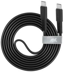 RIVACASE USB kábel, USB-C - USB-C, 1, 2 m, RIVACASE PS6005, fekete (RUK6005B)