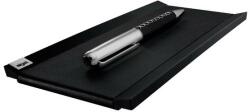 SIGEL Írószertartó, műbőr, 200x11x100 mm, SIGEL „Cintano, fekete (SA534)