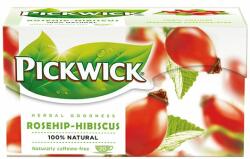 Pickwick Herba tea, 20×2, 5 g, PICKWICK, csipkebogyó hibiszkusszal (KHK017)