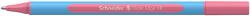 Schneider Golyóstoll, 0, 7 mm, kupakos, SCHNEIDER Slider Edge XB Pastel, flamingó (TSCSLEXBPF) - becsiirodaker