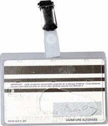 Fellowes Azonosítókártya tartó, csiptetővel, 90×60 mm, műanyag, FELLOWES (IFW53044)