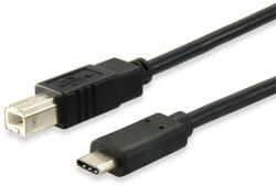Equip Átalakító kábel, USB-C-USB-B 2.0, 1m, EQUIP (EP12888207) - becsiirodaker
