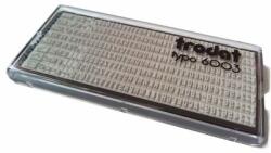 TRODAT Betűkészlet, TRODAT „6003 (IT6003)