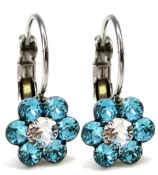 KIS VIRÁG Kis virág fülbevaló - light turquoise (5 éves kortól tinédzser korig) (2021052916)