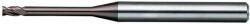 NS Tool 6mm l50 L110 D6 sarkos 4 élű inox-acél 55HRC mikromaró MHR430 - NS Tool Japan