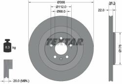 TEXTAR Disc frana TEXTAR PRO 92241803 (92241803)