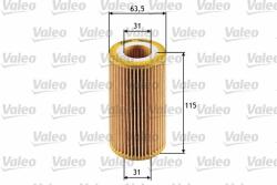 VALEO Filtru ulei VALEO 586505 (586505) - automobilus
